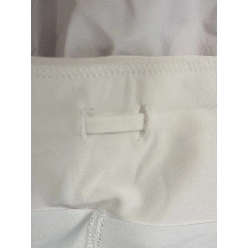 Spyder Active White COOL VENT TENNIS/GOLF SKORT SKIRT w/undershorts size L